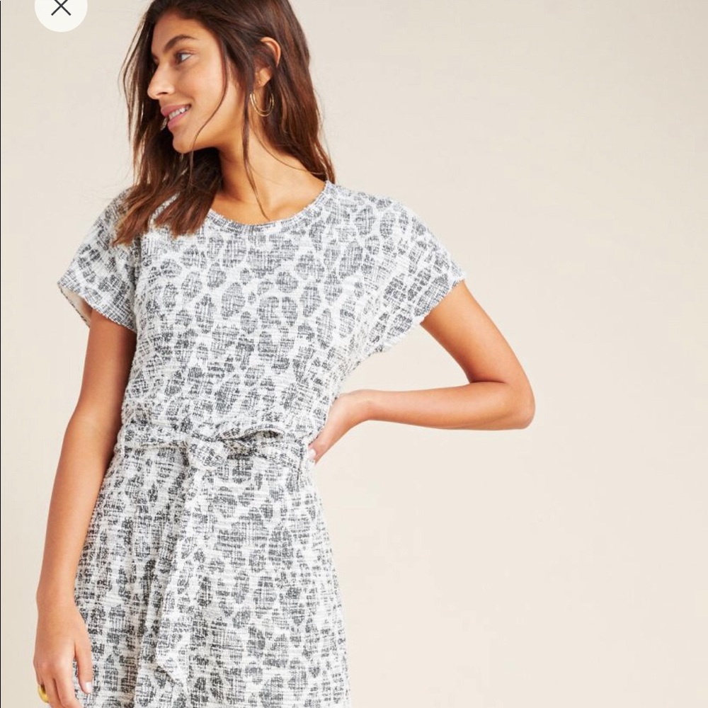 NWT Dolan left coast Taleen textured midi dress